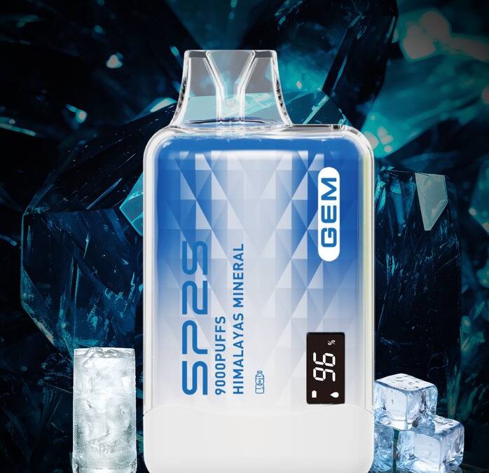 sp2s 9000口一次性電子煙冰礦泉口味長效大容量 | 多種口味